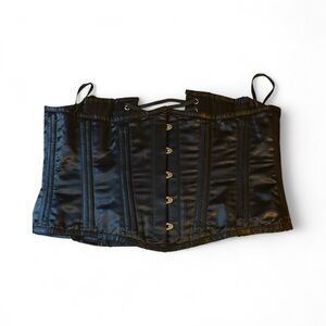 CorsetDeal Underbust Satin Corset Adjustable NWOT